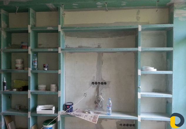 Ниши из гипсокартона