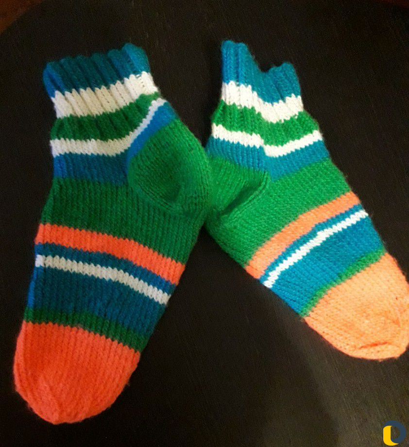 Носки вязаные
