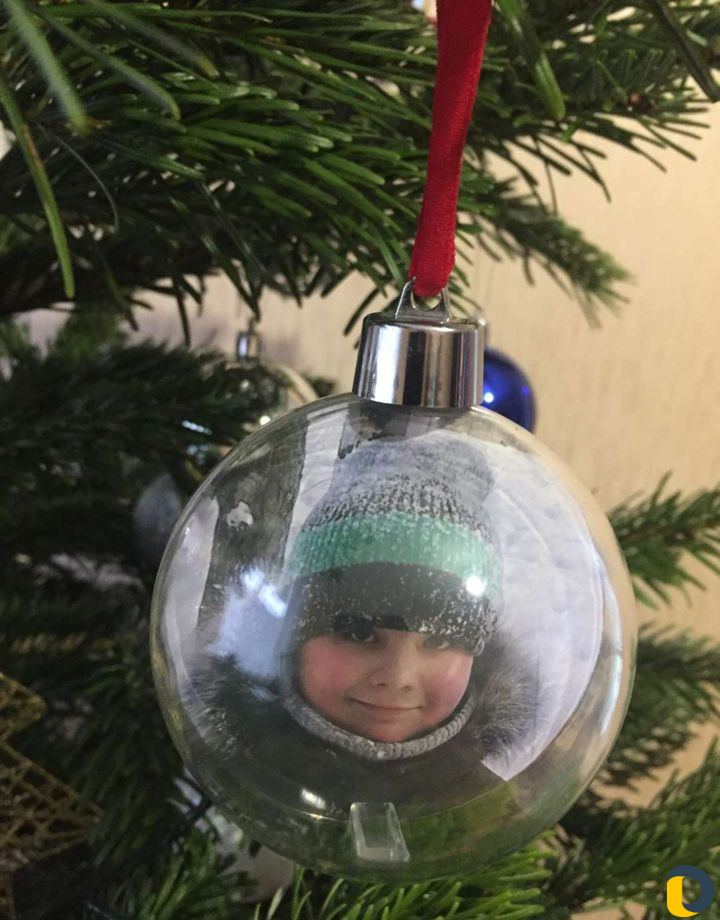 Новогодний подарок. Шар с вашим изображением