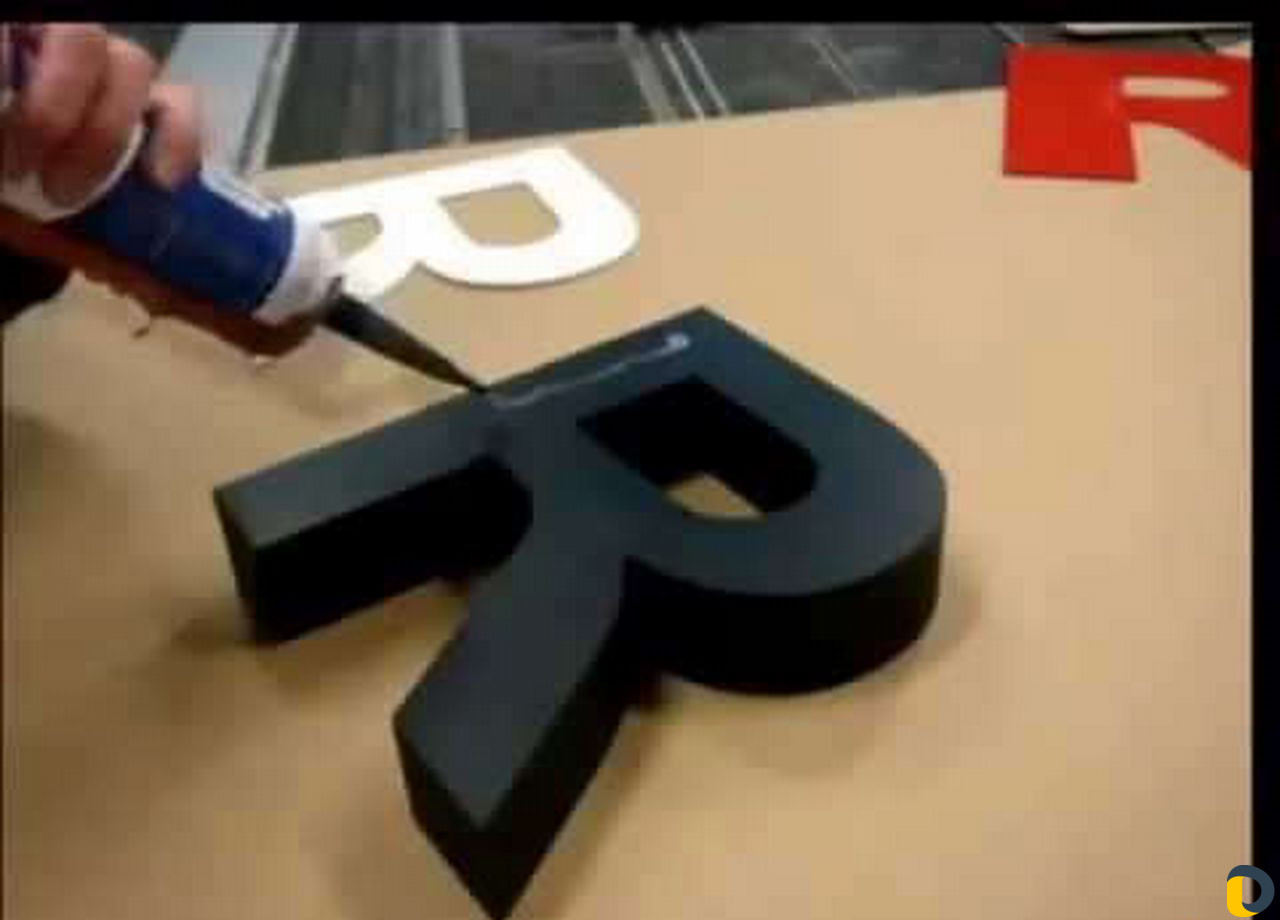 Объемные Буквы и Цифры из пенопласта 3D