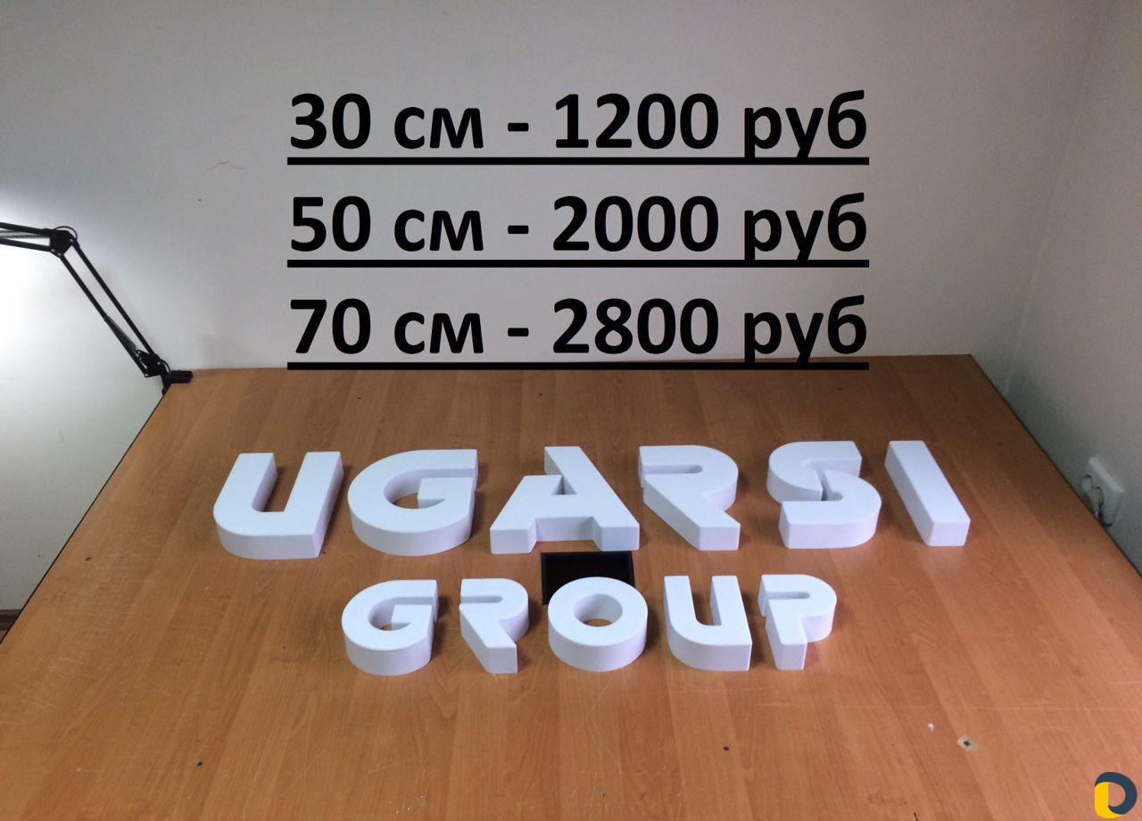 Объёмные буквы,световые короба,наружная реклама