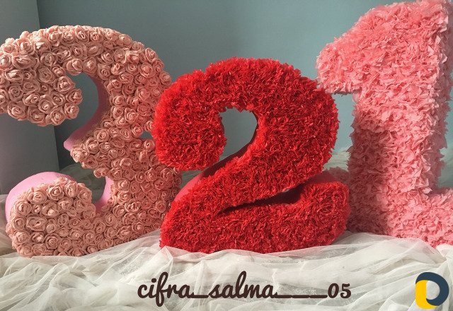 Объёмные цифры