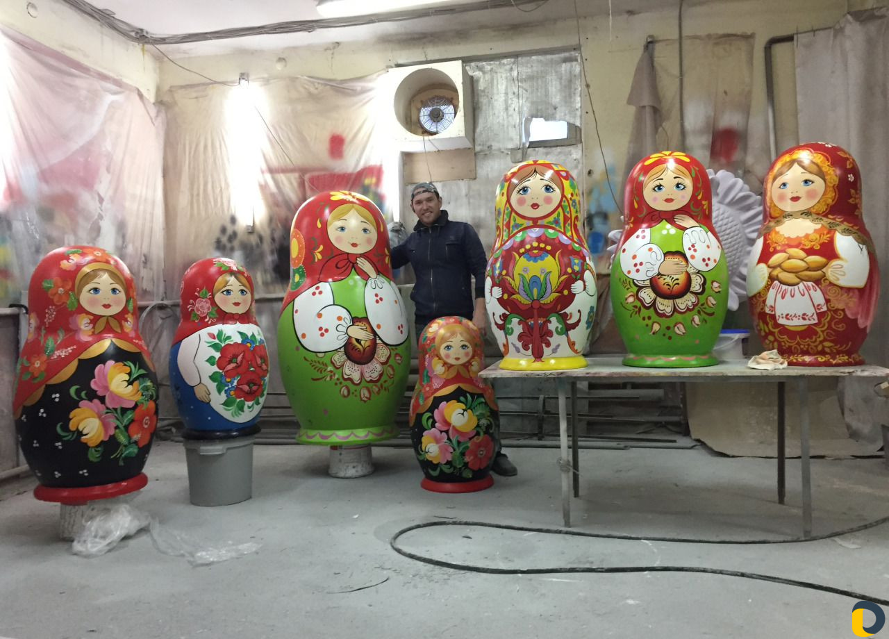 Объемные декорации, муляжи, бутафория, буквы и др