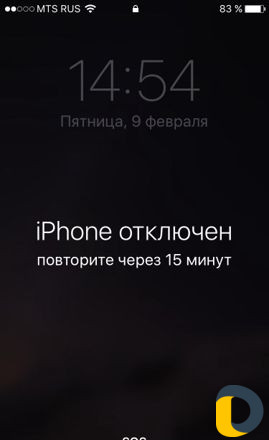 Обход пароля айфон