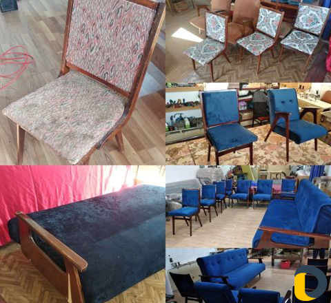 Обивка и Реставрация Стульев и Кресел