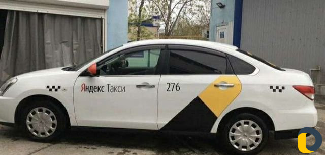 Обклейка авто для работы в такси, яндекс, убер
