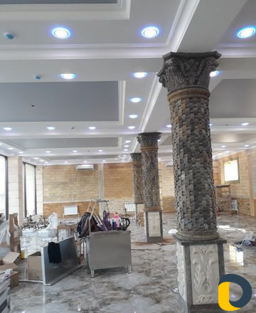Облицовка дагестагским камнем