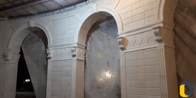Облицовка дагестагским камнем