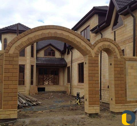 Облицовка дагестанские камень