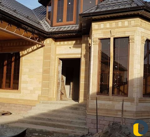 Облицовка дагестанские камень