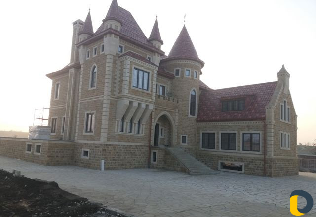Облицовка Дагестанским камнем фасадов