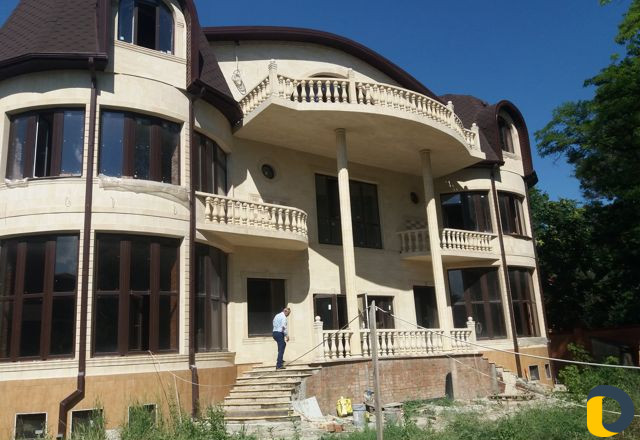 Облицовка Дагестанским камнем фасадов