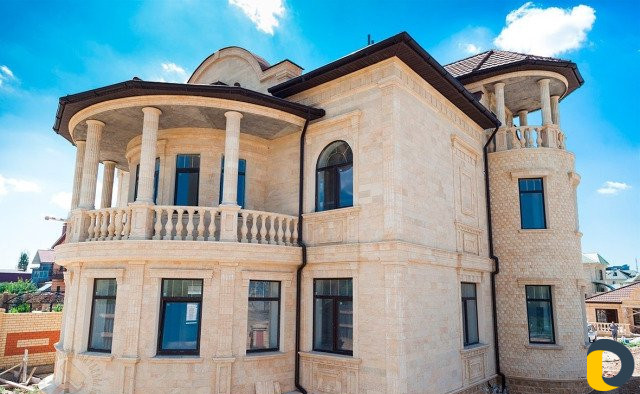 Облицовка дагестанским камнем