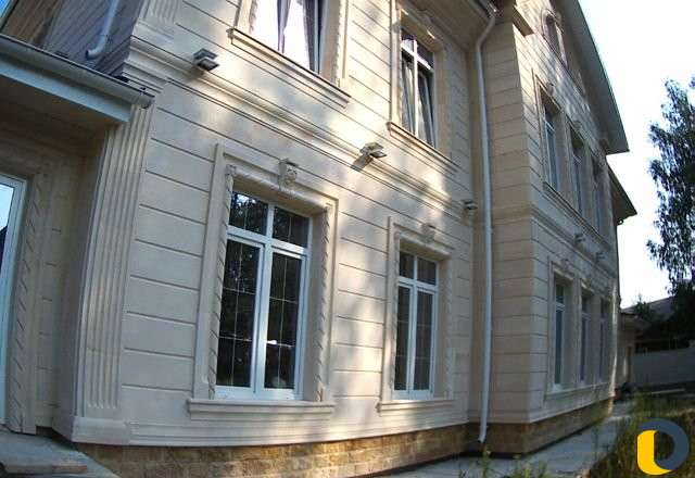 Облицовка дагестанским камнем