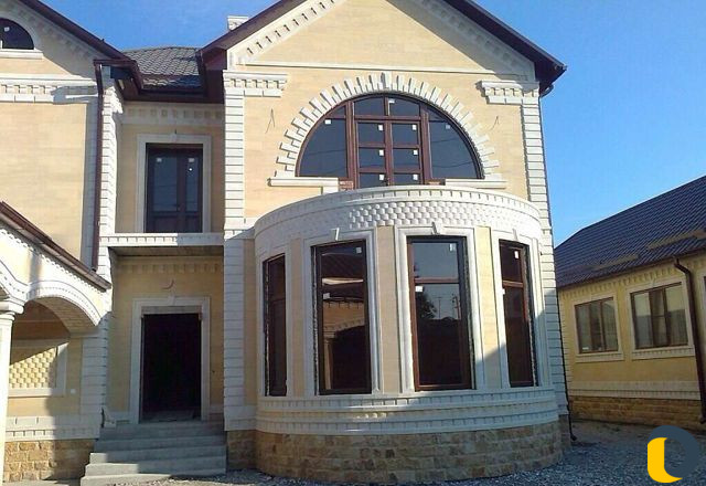 Облицовка дагестанским камнем