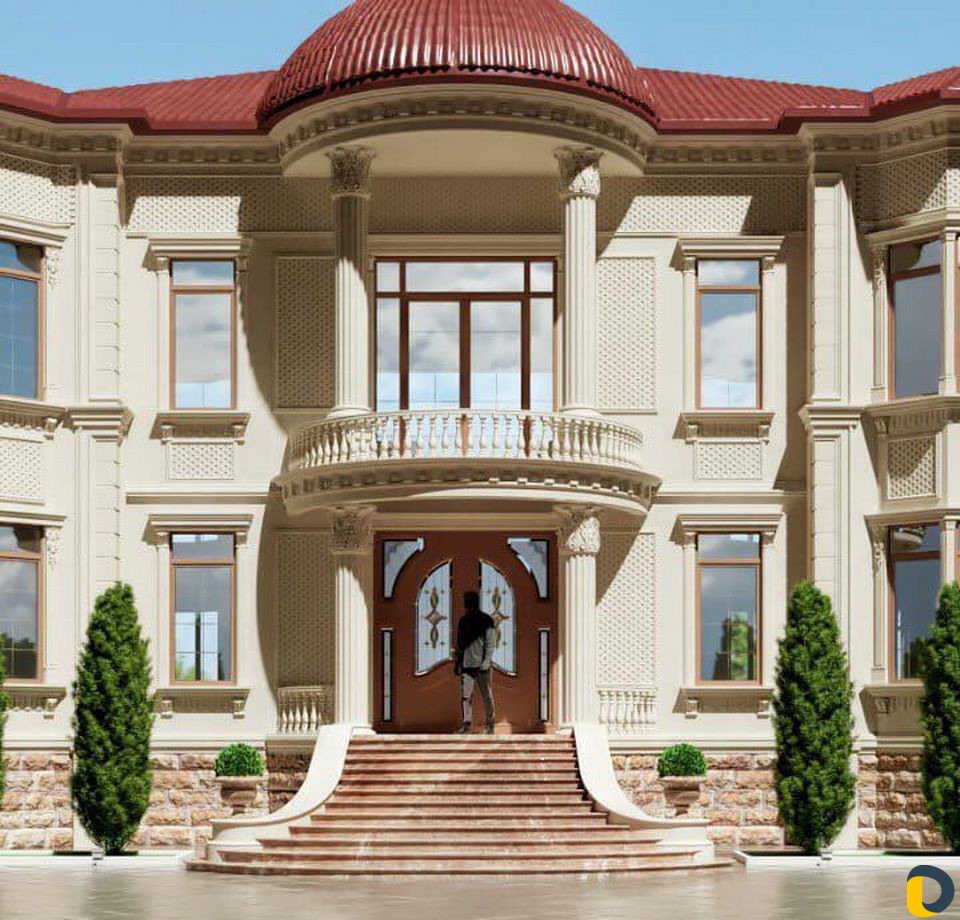 Облицовка дагестанским камнем