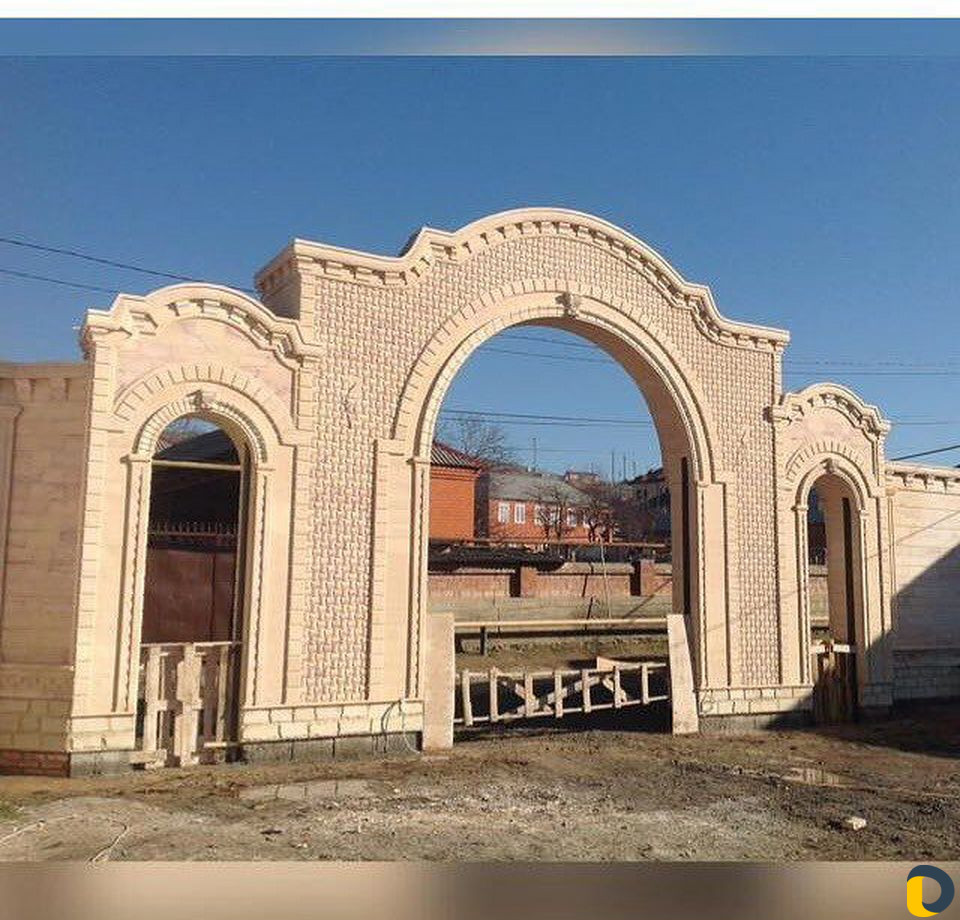 Облицовка дагестанским камнем