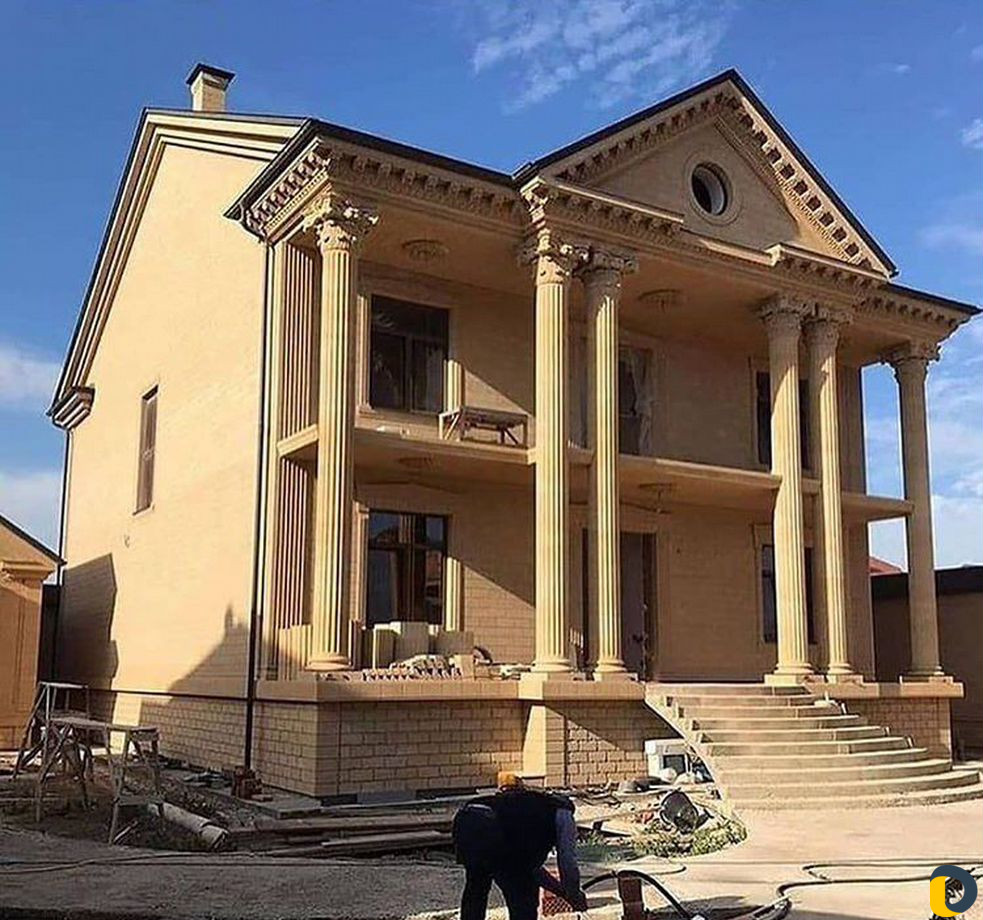 Облицовка дагестанским камнем