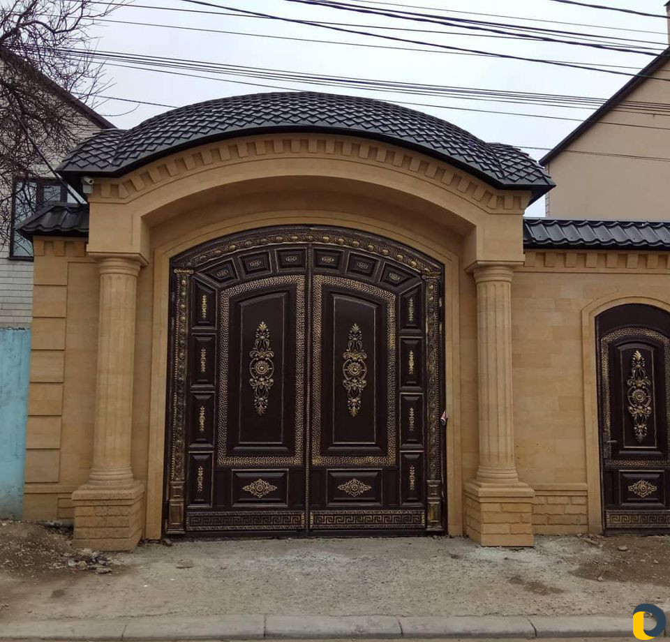 Облицовка дагестанским камнем