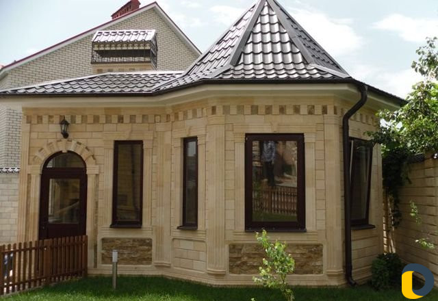 Облицовка диким камнем