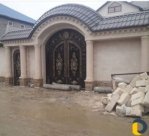 Облицовка домов Дагестанским камнем