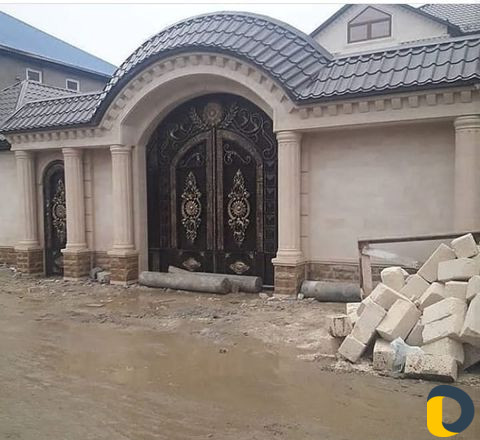 Облицовка домов Дагестанским камнем