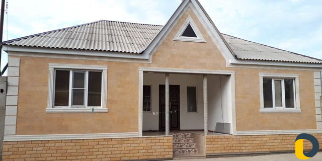 Облицовка домов Дагестанским камнем