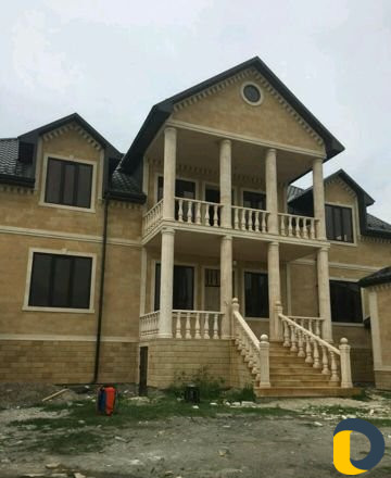 Облицовка домов Дагестанским камнем