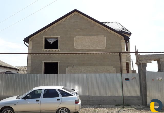 Облицовка домов из дагестанского камня