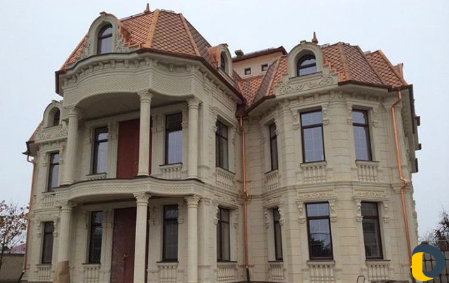 Облицовка домов из натурального камня