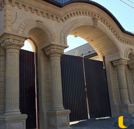 Облицовка домов природным Дагестанским камнем,обли