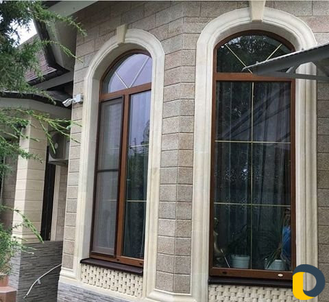 Облицовка Домов / Природным дагестанским камнем