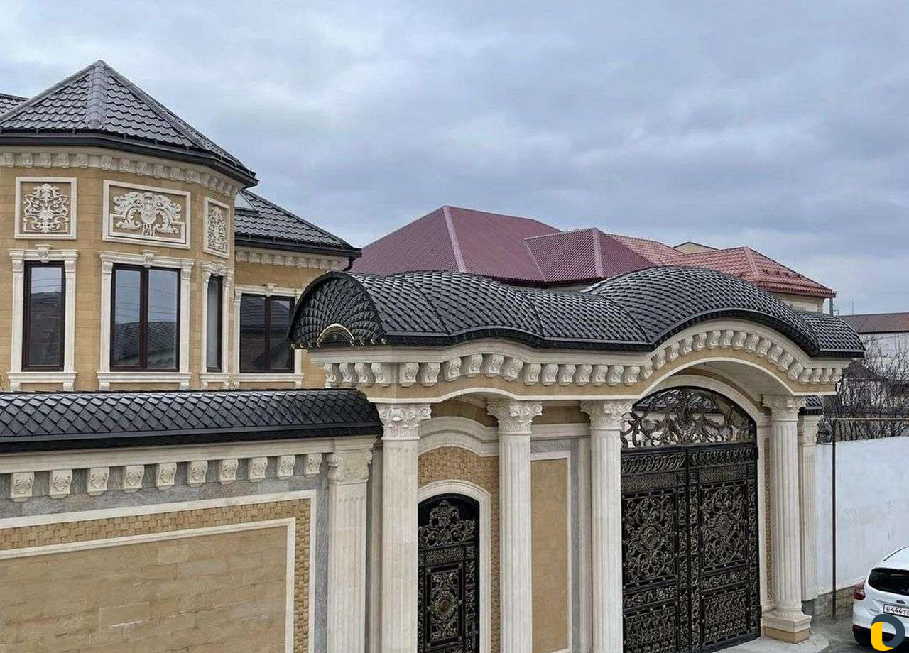Облицовка домов с дагестанским природным камнем