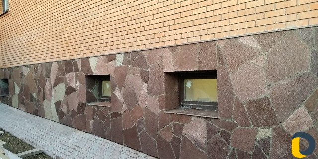 Облицовка фасада