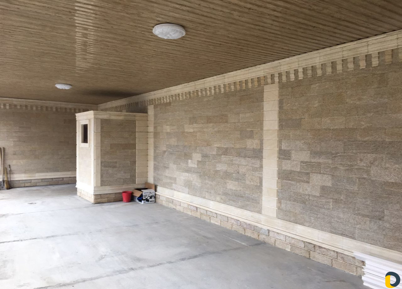 Облицовка камнем, дагестанский камень