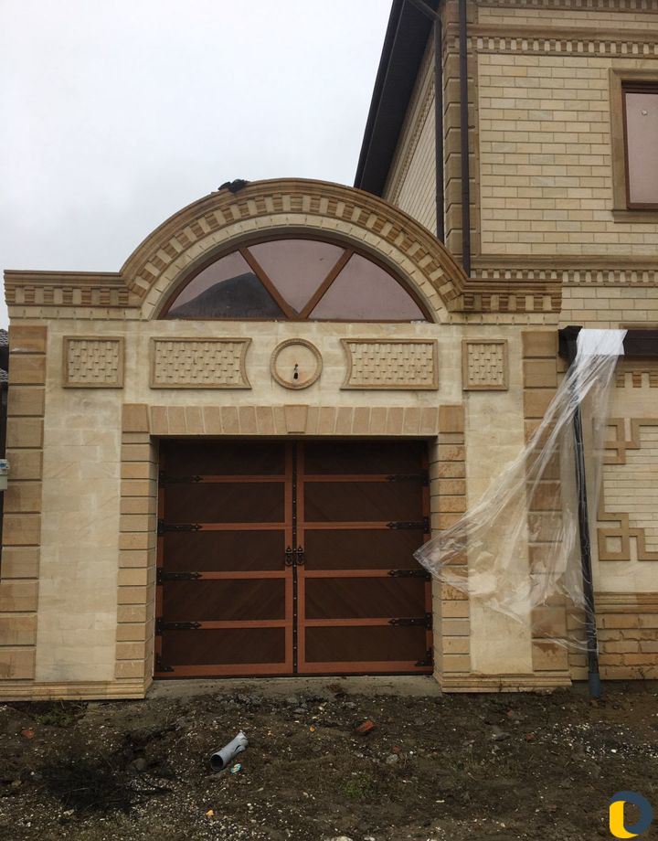 Облицовка камнем, дагестанский камень