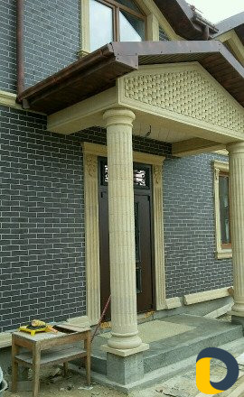Облицовка натуральным (диким) камнем