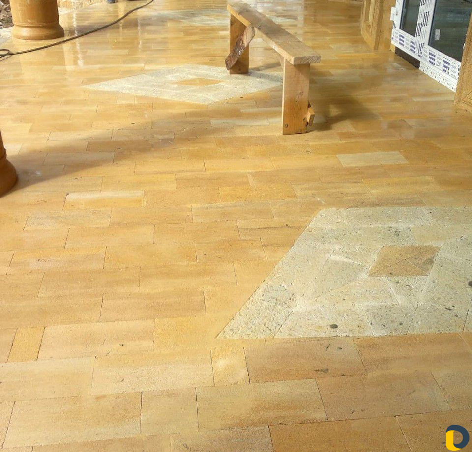 Облицовка природным камнем, фасадные работы