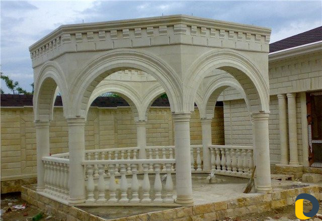 Облицовка зданий домов любым камнем