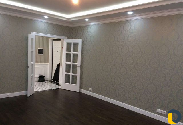 Обои шпаклёвка карниз ламинат кафел