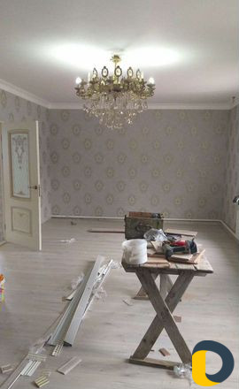 Обои шпаклёвка карниз ламинат кафел