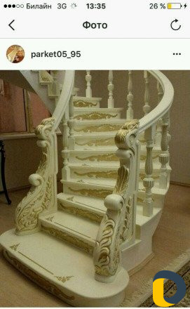 Обшивка лестниц