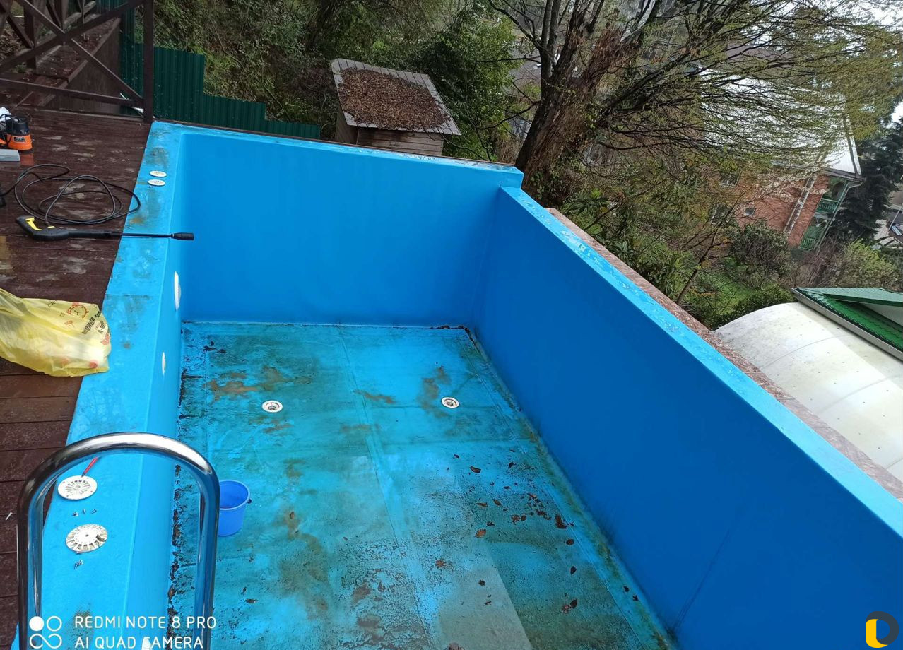 Обслуживание бассейнов, уборка бассейнов, чистка б