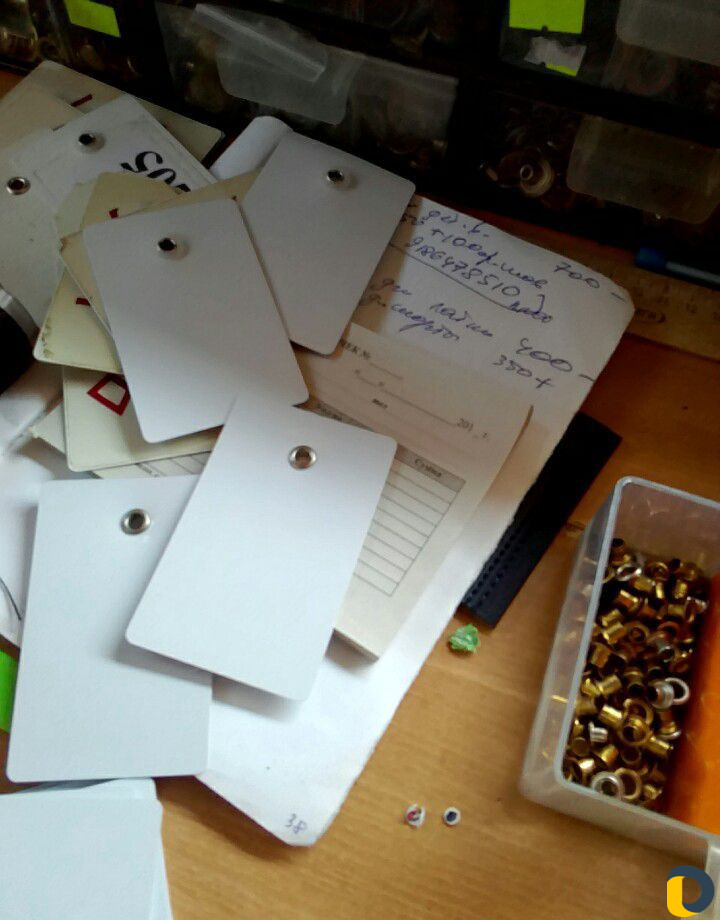 Обтяжка пуговиц установка кнопок люверсов