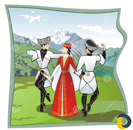 Обучаю свадебной лезгинке