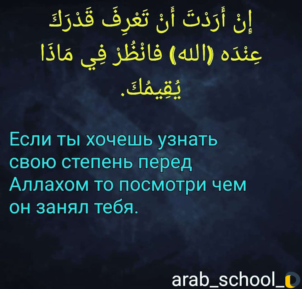 Обучение Арабскому языку