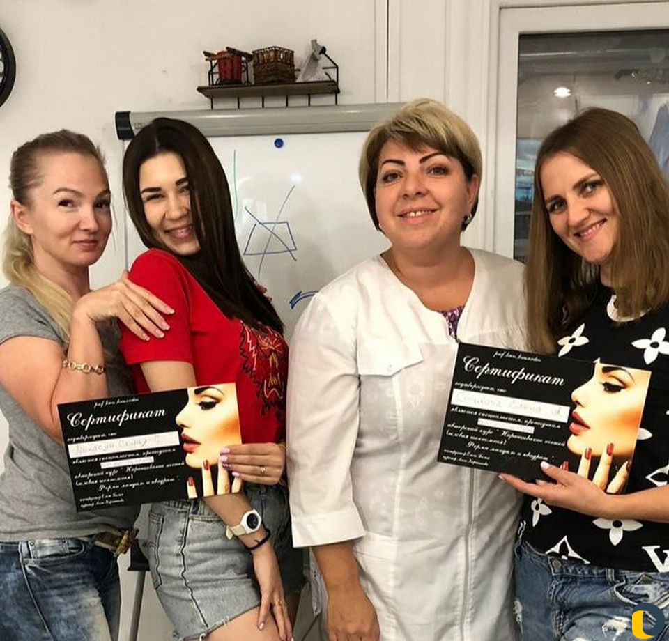 Обучение маникюру, педикюру индивидуально