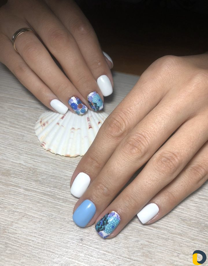 Обучение маникюру покрытие гель лаком под кутикулу