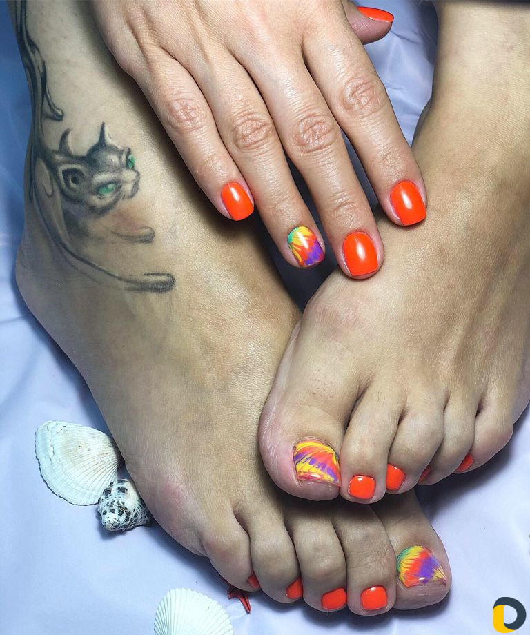 Обучение маникюру покрытие гель лаком под кутикулу