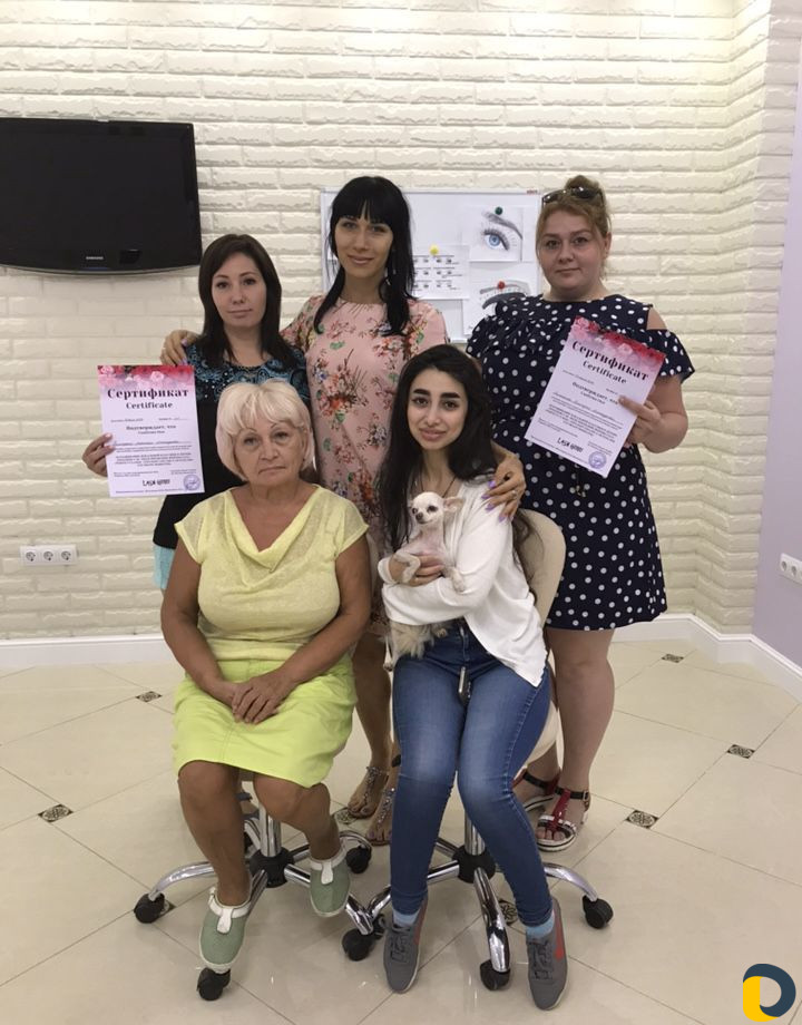 Обучение наращиванию ресниц / повышение